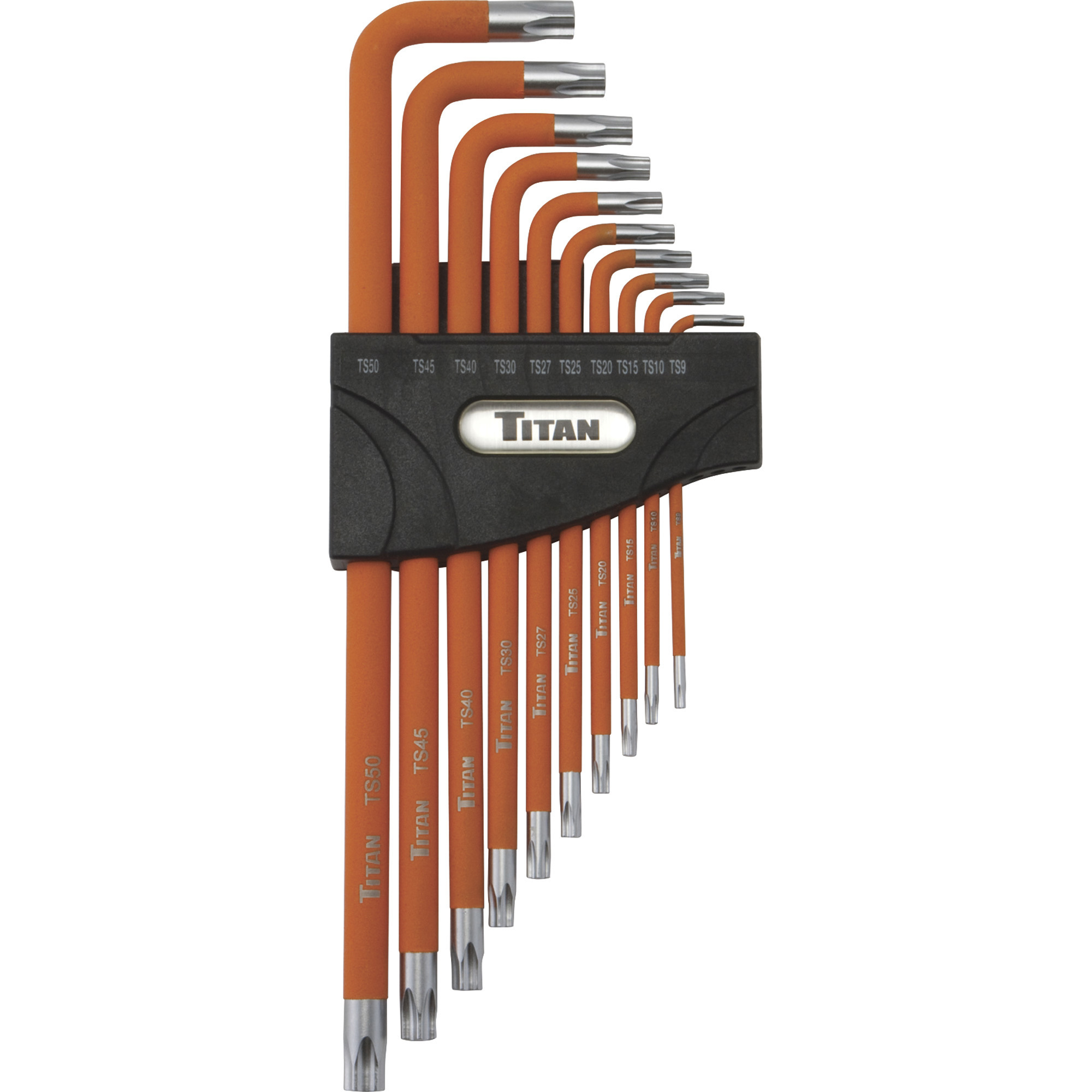 Titan Tamper-Resistant 5-Lobe Star Key Set, 10-Pc., Model# 12734